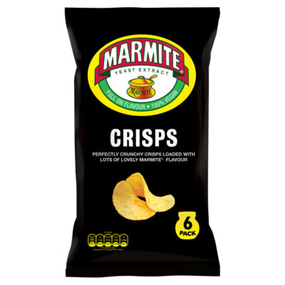 Marmite Crisps 6pk 150g