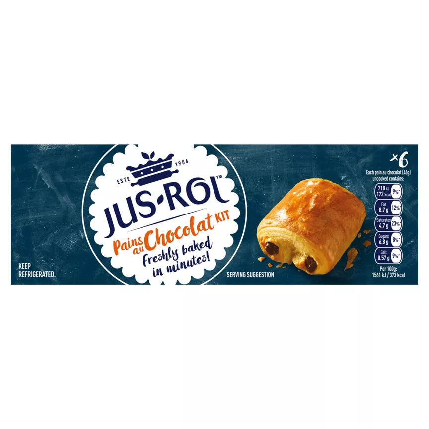 Jus-Rol Pain Au Chocolat 275g