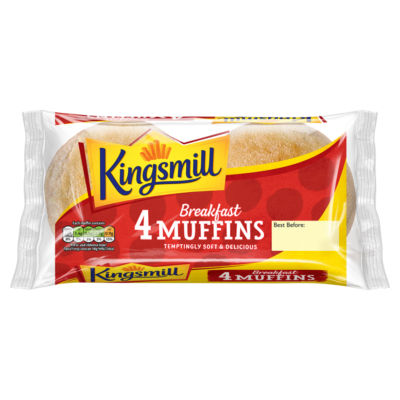 Kingsmill Muffins 4pk