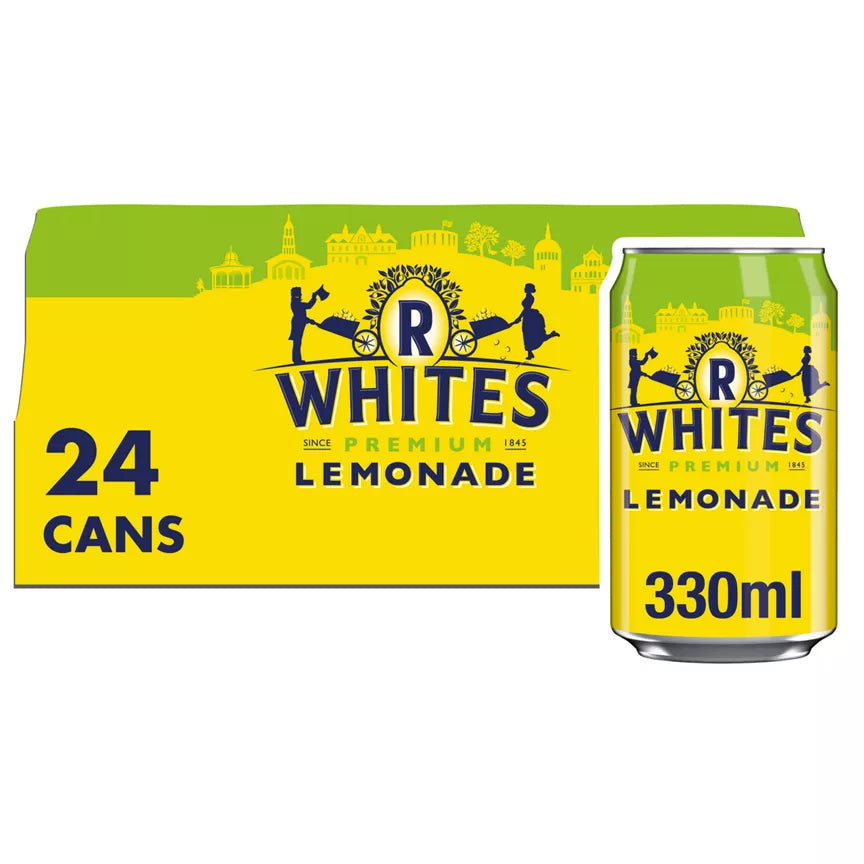R Whites Lemonade 24 x 330ml [289]