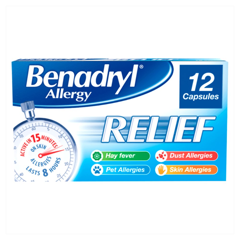 Benadryl Allergy Relief 12pk