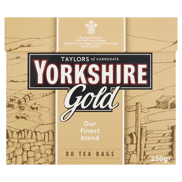 Taylors Of Yorkshire Gold Tea Bags 80pack