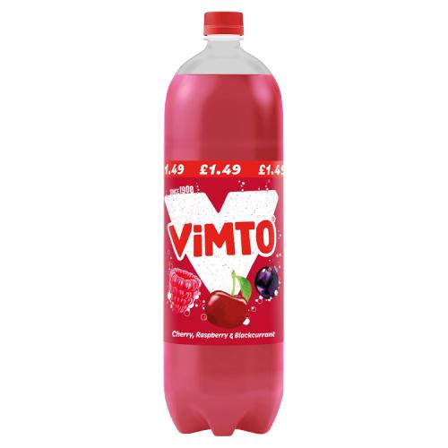 Vimto Remix Cherry, Rasp & B/currant 2L PM1.49