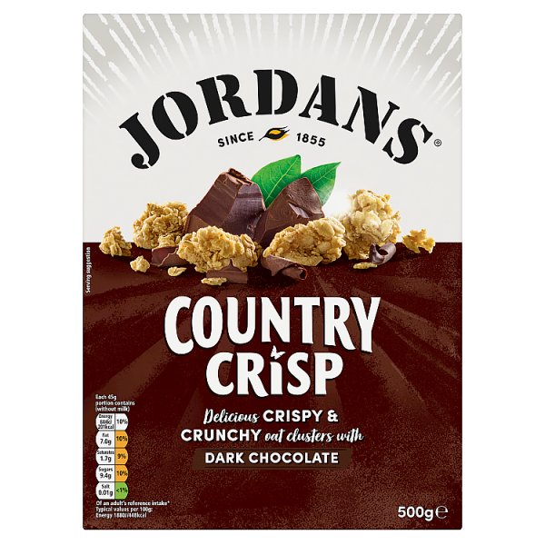 Jordans Country Crisp Dark Chocolate 500g