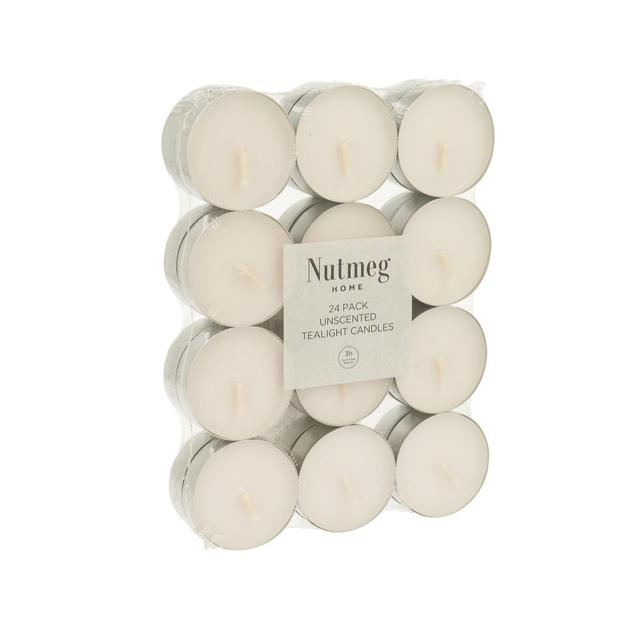 Nutmeg Tealights 24pk