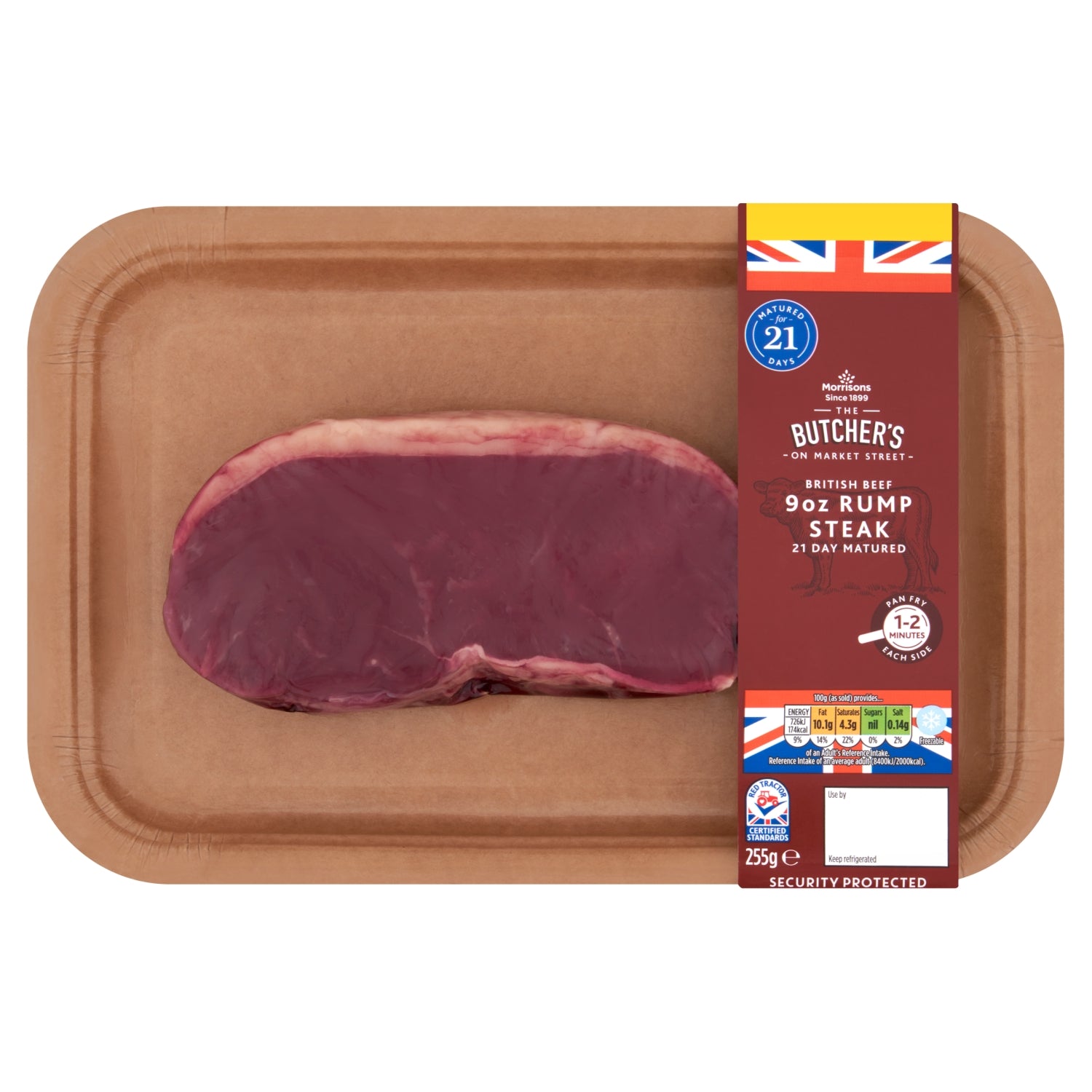Morrisons Beef Rump Steak 255g