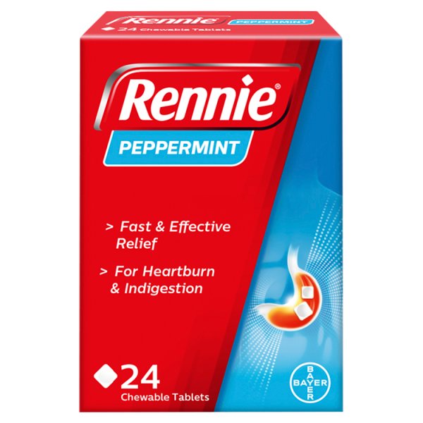 Rennie Peppermint 24pk [256]