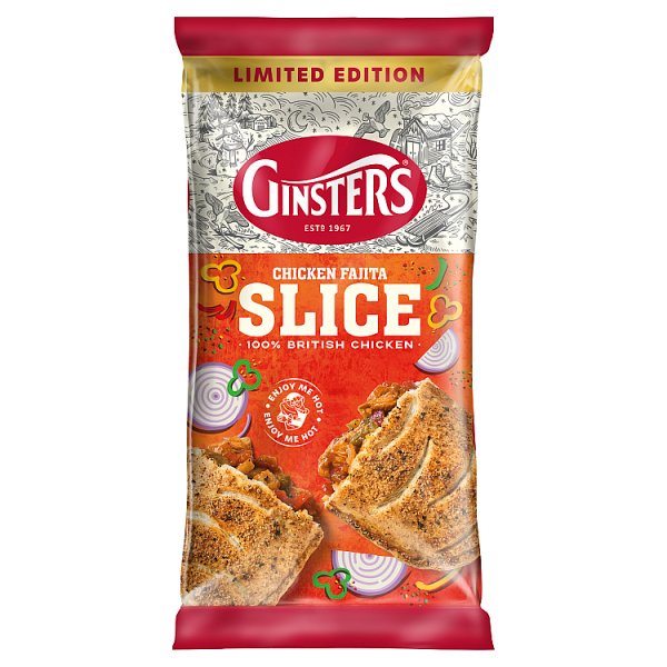 Ginster Chicken BBQ Pulled Pork Slice 170g