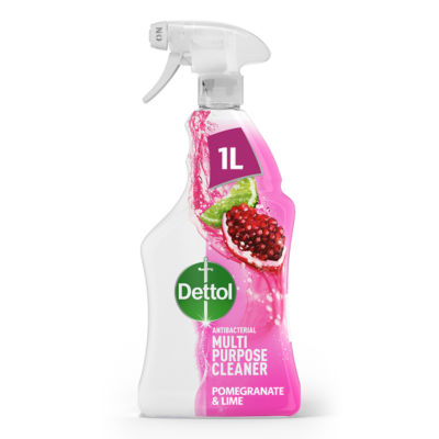 Dettol Power Fresh Pomegranate & Lime Splash Multi-Purpose Spray 1L