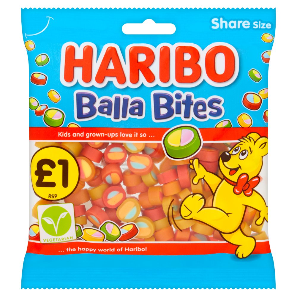 Haribo Balla Bites 140g PMP1.25