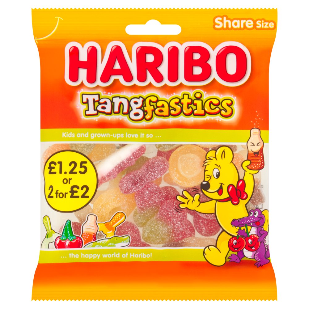 Haribo Tangfastic 140g PM 1.25/2for2.00
