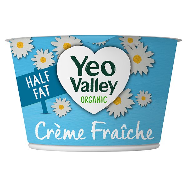 Yeo Valley Organic Creme Fraiche Half Fat 200g
