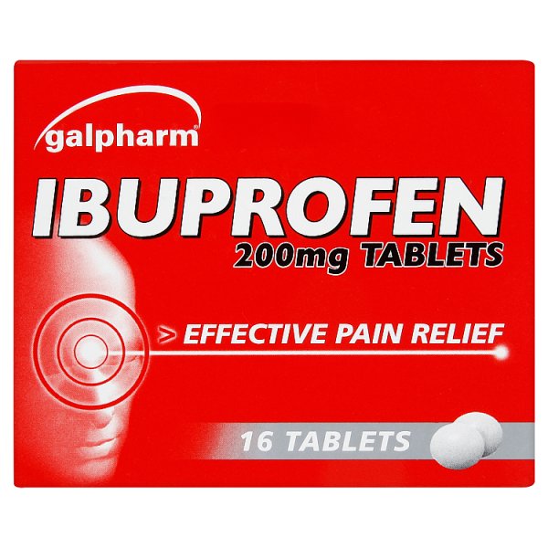 Galpharm Ibuprofen Tablets 16s