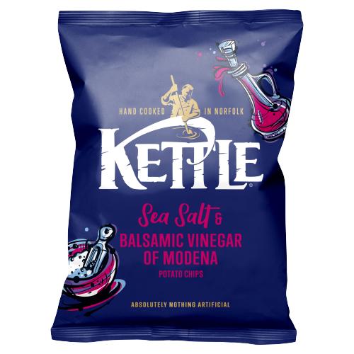 Kettle Chips Sea Salt Balsamic Vinegar Of Modena 130g