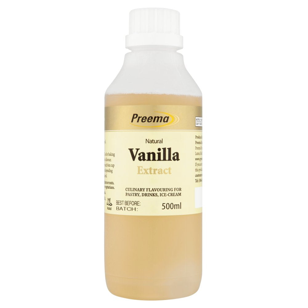 Preema Natural Vanilla Extract 500ml