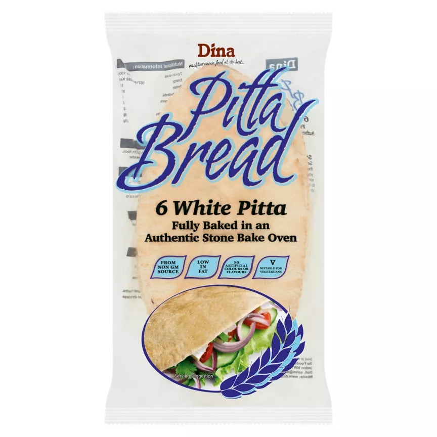 Dina 6 Extra Large Pitta 420g