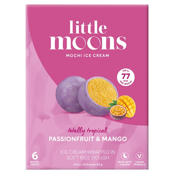 Little Moons Passionfruit & Mango 6pk