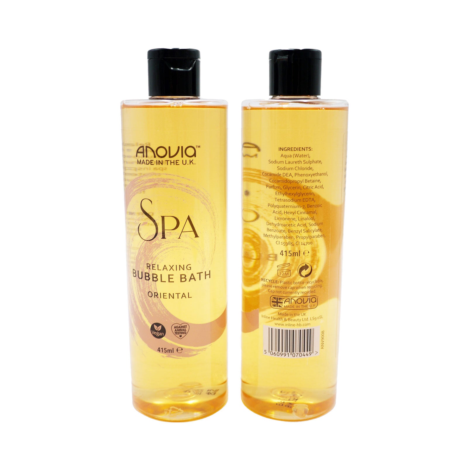 Anovia Bubble Bath Spa Oriental 415ml