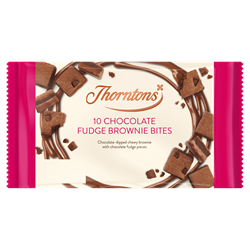 Thorntons Chocolate Fudge Brownie Bites 10pk