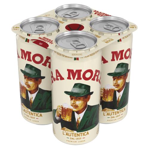 Birra Moretti Cans 4 x 440ml