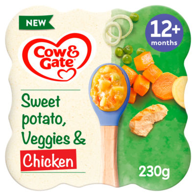 Cow & Gate Sweet Potato Veggies & Chicken 12+ Months 230g