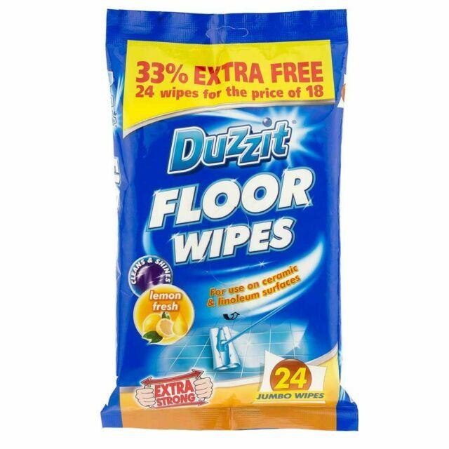 Duzzit Floor Wipes 24pk