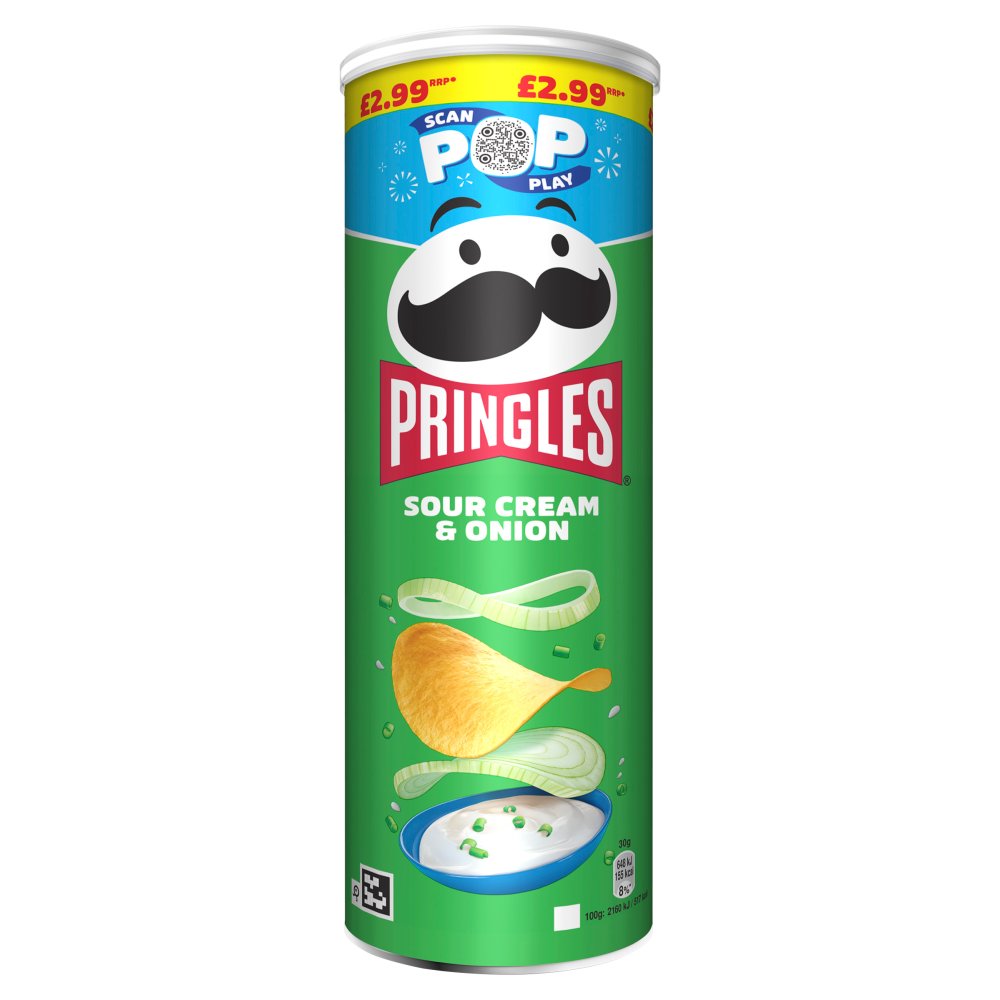 *Pringles Sourcream & Onion 165g PMP2.99