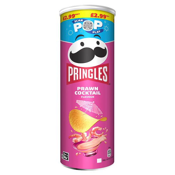 *Pringles Prawn Cocktail 165g PMP2.99