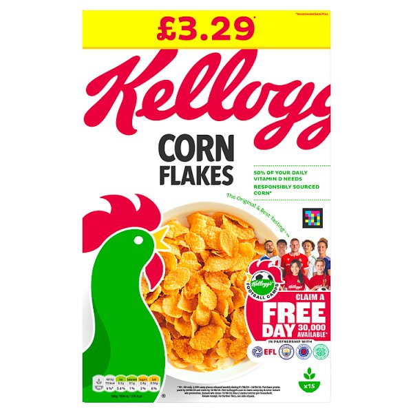 Kellogg's Corn Flakes 450g PMP3.29