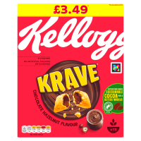 Kellogg's Krave Chocolate & Hazelnut Flavour 410g