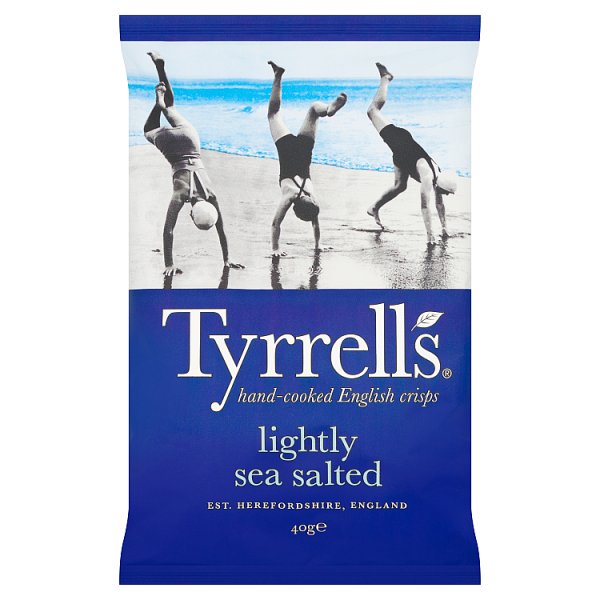 Tyrrells Lightly Salted Crisps 24x40g BULK
