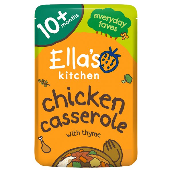 Ella's Kitchen Chicken Casserole With Thyme Pouch 190g