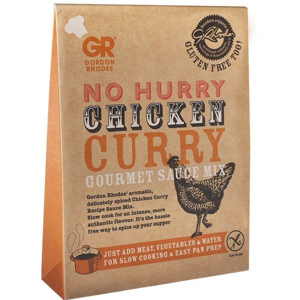 Gordon Rhodes GF No Hurry Chicken Curry Sauce Mix 75g