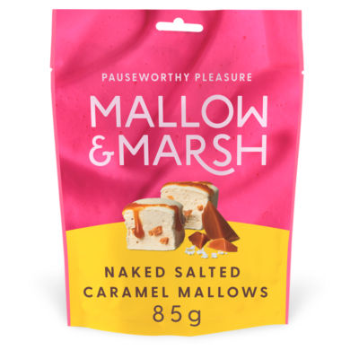 +Mallow & Marsh Salted Caramel Marshmallows 85g *
