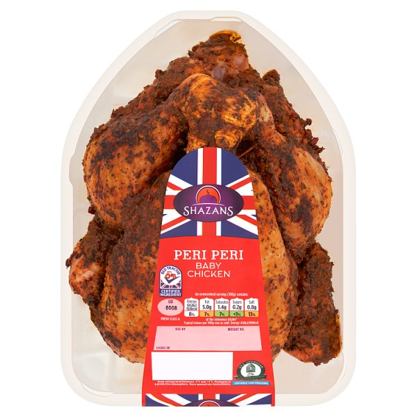 Shazans Peri Chicken Baby Wholebird 1kg