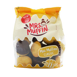 Mrs Muffin Mini Muffins Classic 225g