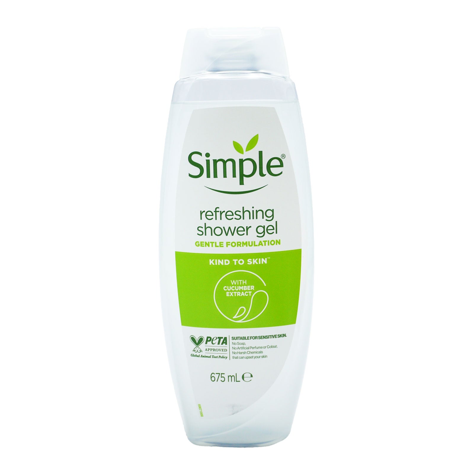 Simple Shower Gel Refreshing 675ml