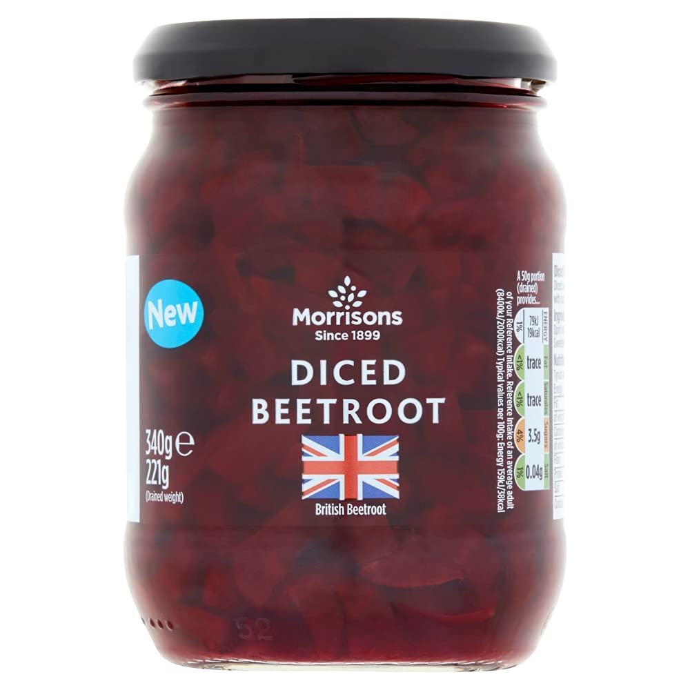 Morrisons Diced Beetroot 340g