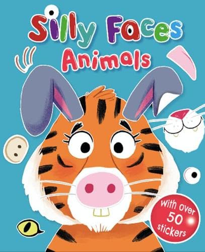 Silly Faces Wild Animals Sticker Book