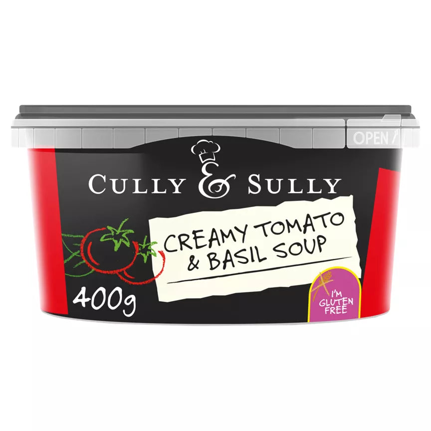 Cully & Sully Creamy Tomato & Basil Soup 400g