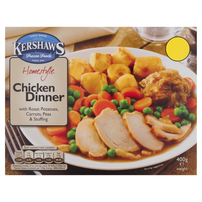 Kershaws Chicken Dinner 400g