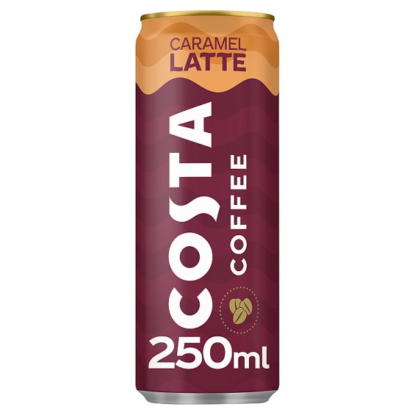 BULK Costa Latte Caramel 12x250ml