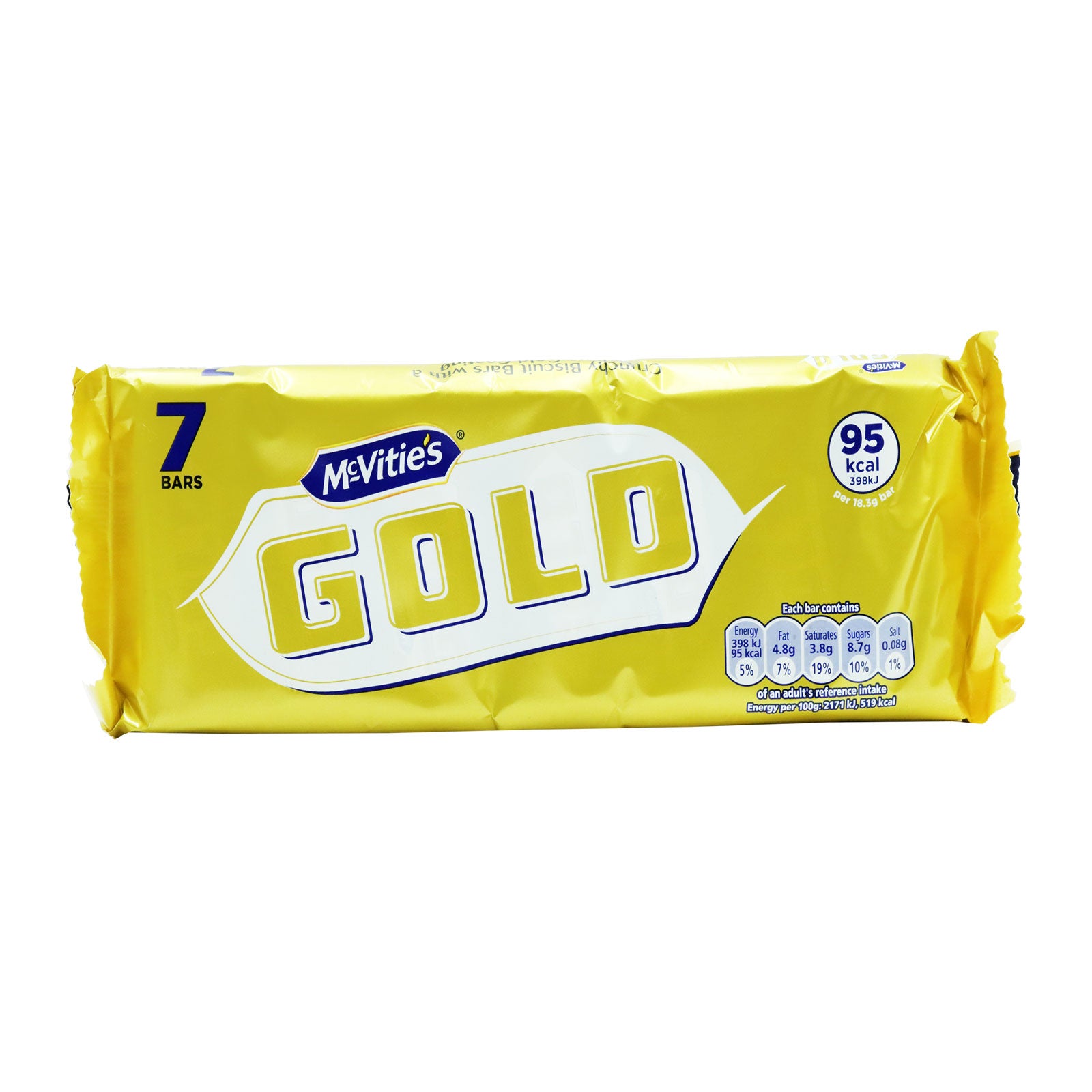 McVities 7 Gold Bars 128.4g