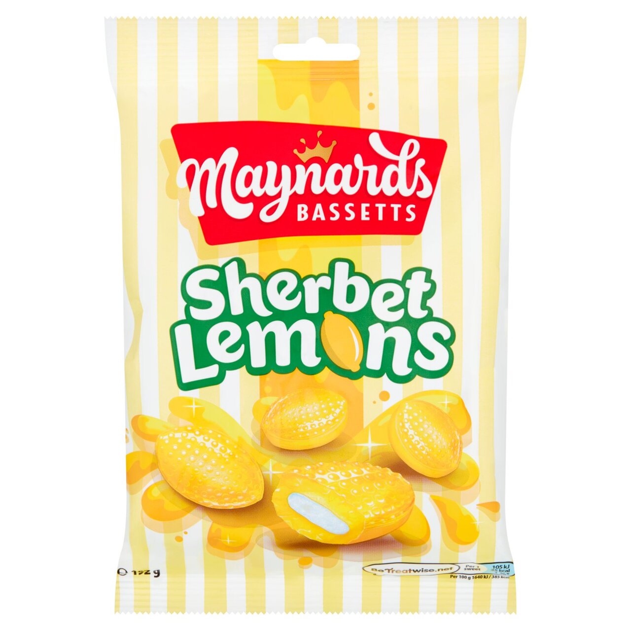Maynards Bassetts Sherbet Lemons Bag 192g