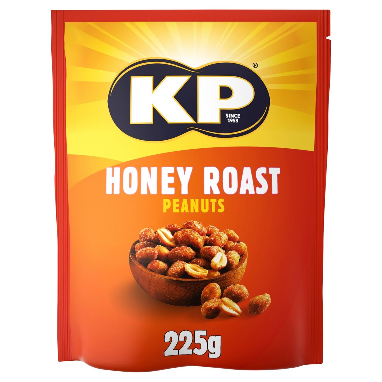 KP Honey Roast Peanuts 225g {697}