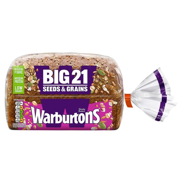 Warburtons BIG 21 seed 700 loaf