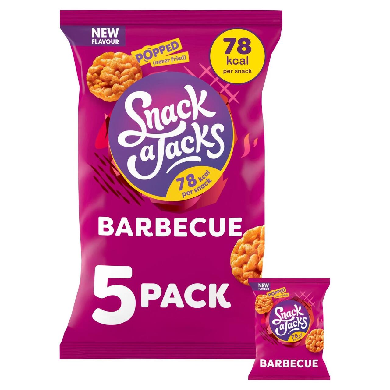 *Snack-a-Jacks Barbeque 5pk