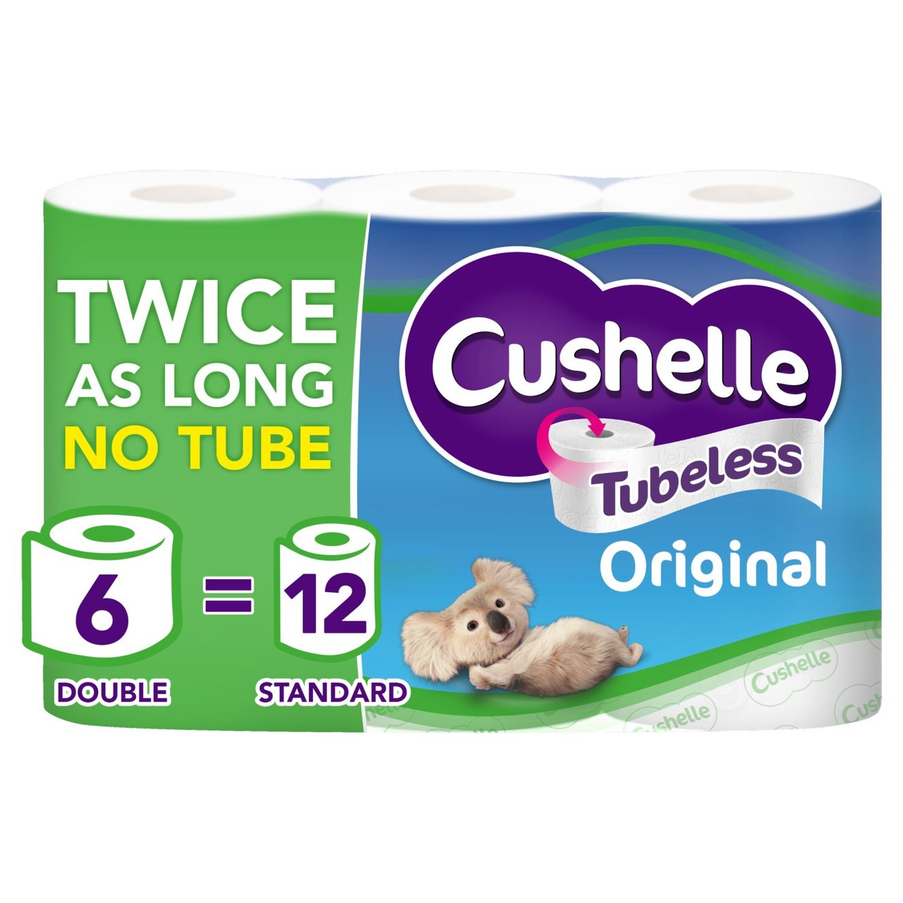 Cushelle Original Tubeless Double 6roll