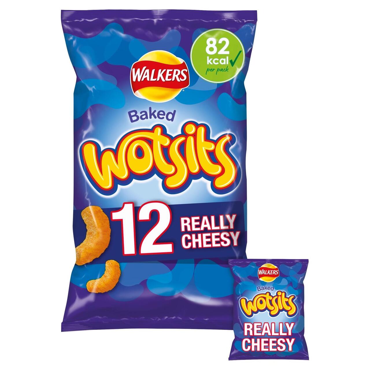 Walkers Wotsits Really Cheesy 12 x 16.5g