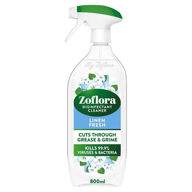 ZOFLORA DISINFECTANT CLEANER - LINEN FRESH 800ML